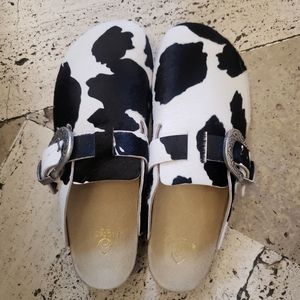 Brother Vellies Greg Genuine Calf Hair Clog (unisex)